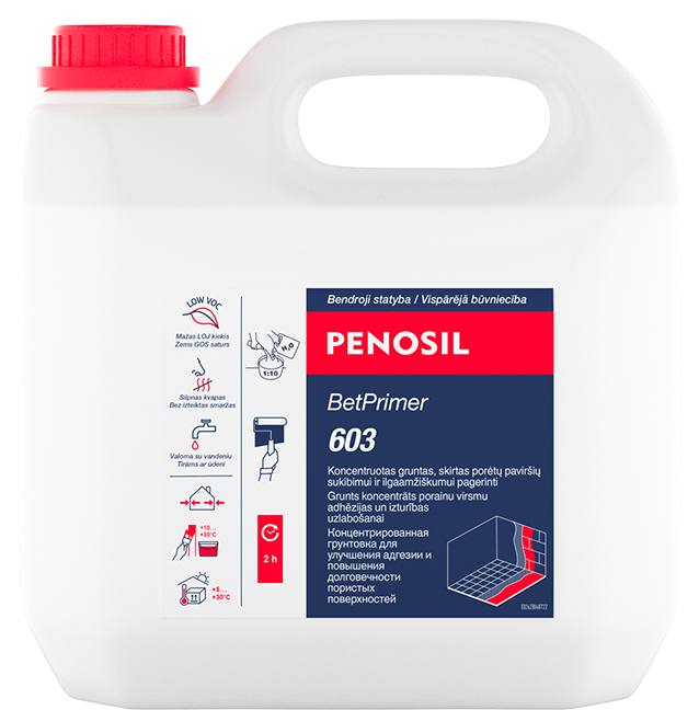 Penosil Bet Primer 603 gruntas
