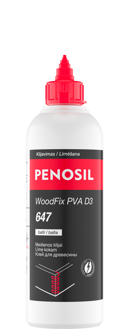 Penosil WoodFix PVA D3 647 medienos klijai