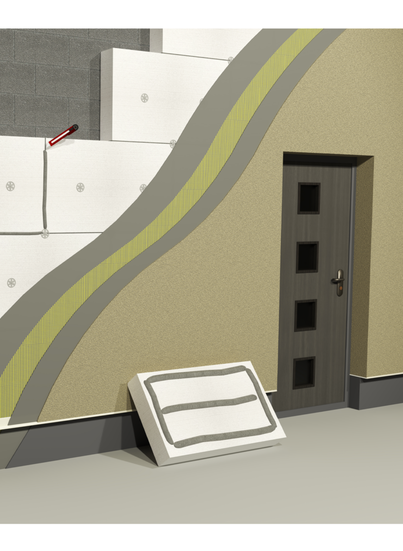 Protucts for adhering EPS and XPS panels and filling the gaps - Wolf Group