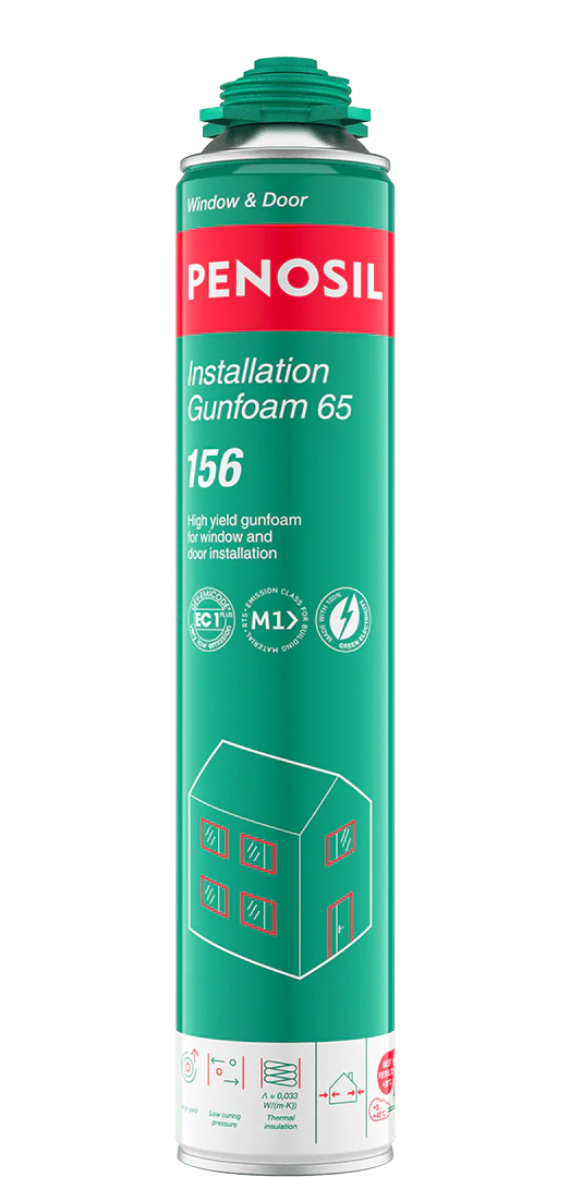 High yield installation gun foam