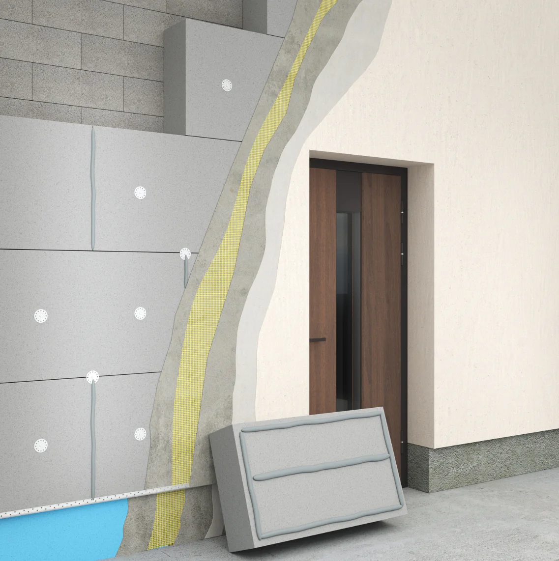 ETICS facade solution - Wolf Group